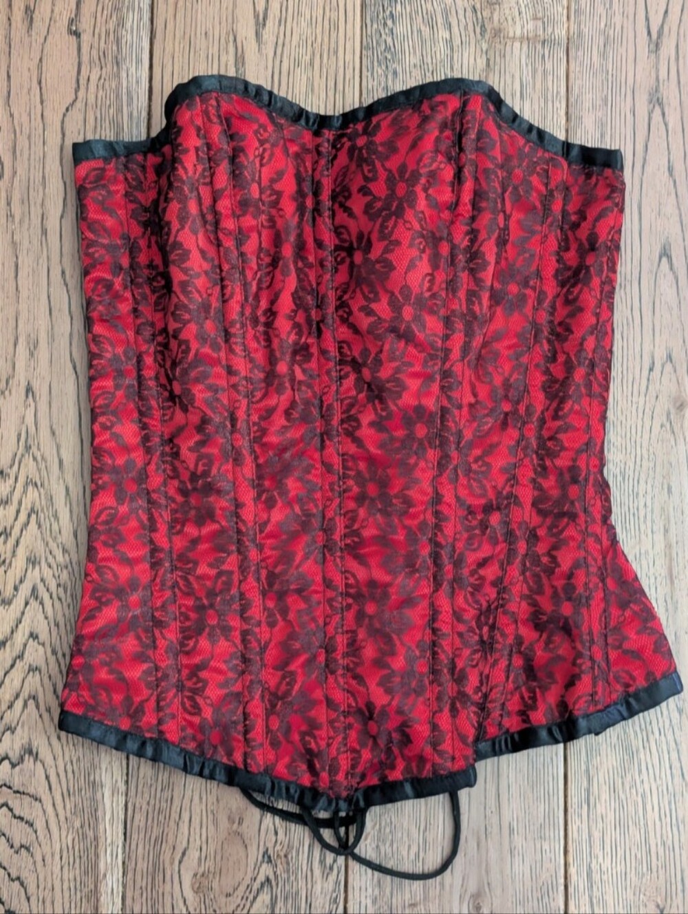 Love Poetry Gothic Lace Bustier Corset Top